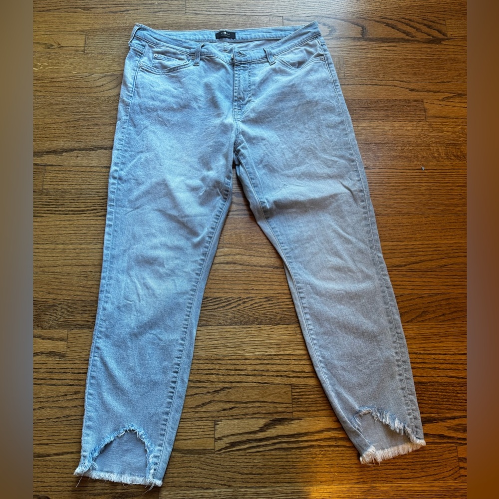 7 for all mankind  the ankle‎ skinny size 32 jeans